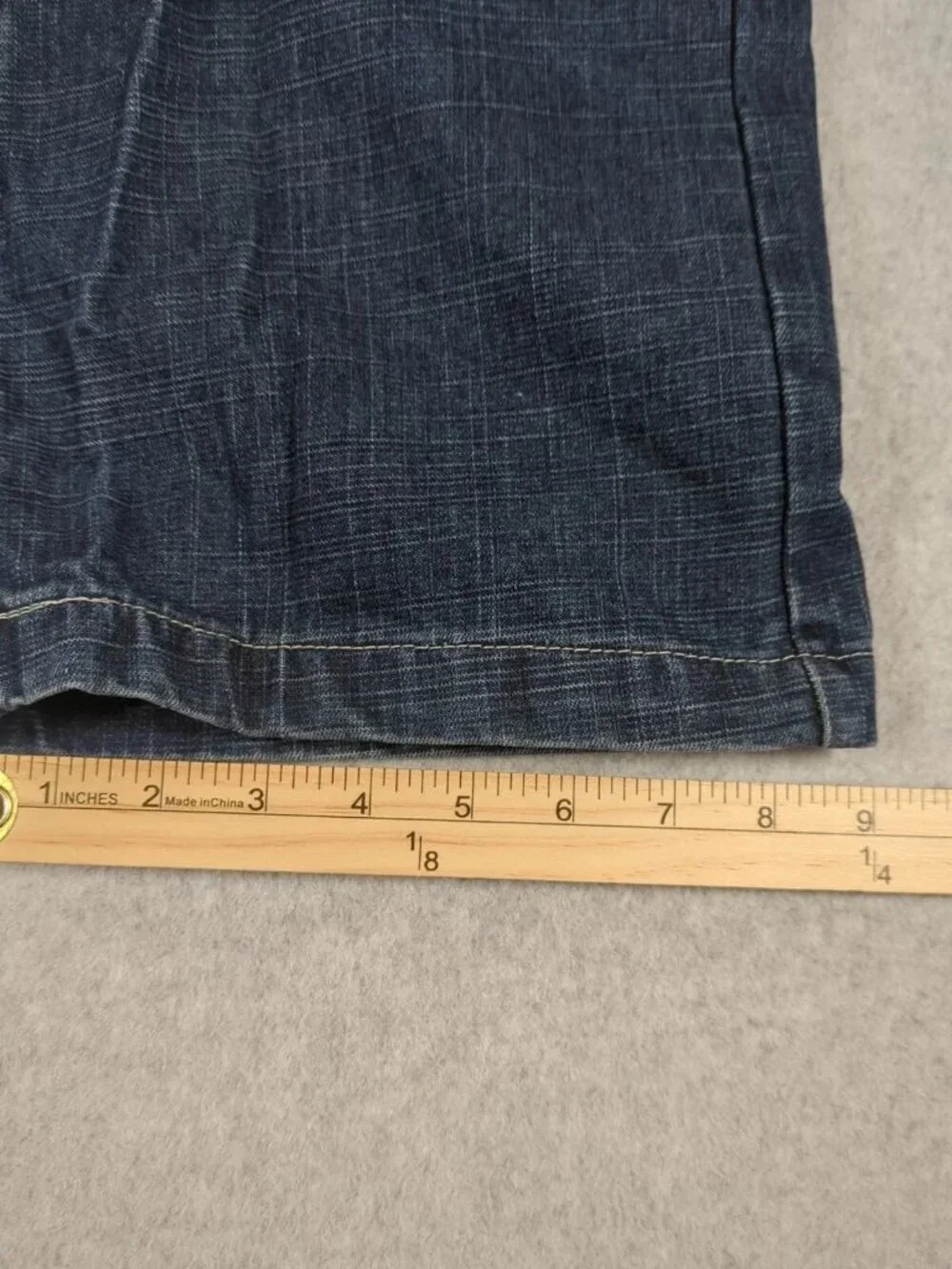 Brooklyn Xpress Jeans Mens 36x32 Blue Straight Leg Streetwear Hip Hop Y2K